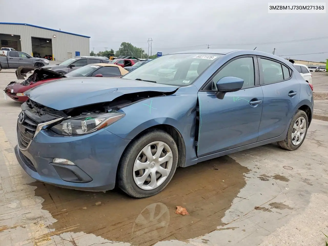 2016 Mazda 3 Sport VIN: 3MZBM1J73GM271363 Lot: 58271126