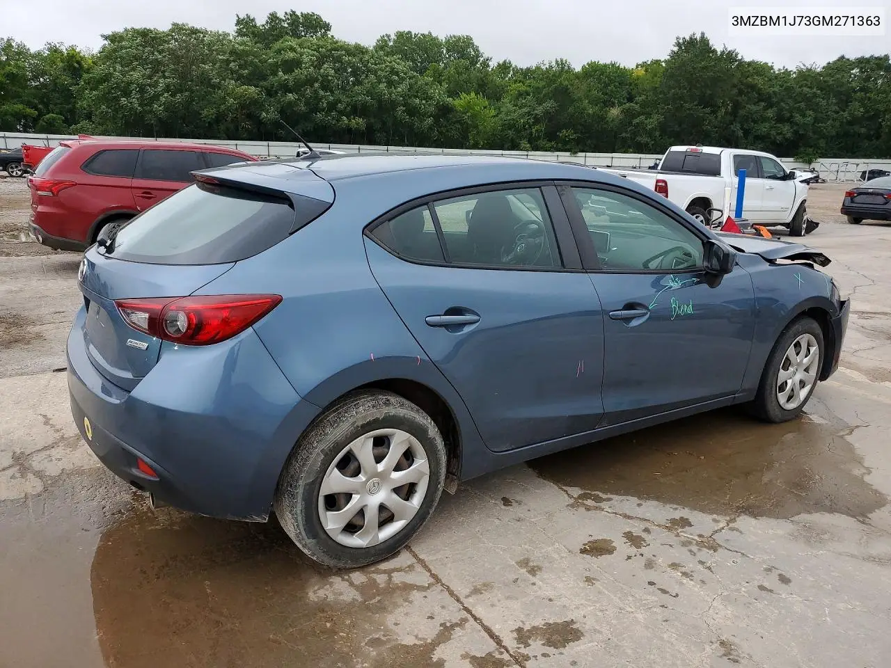 2016 Mazda 3 Sport VIN: 3MZBM1J73GM271363 Lot: 58271126