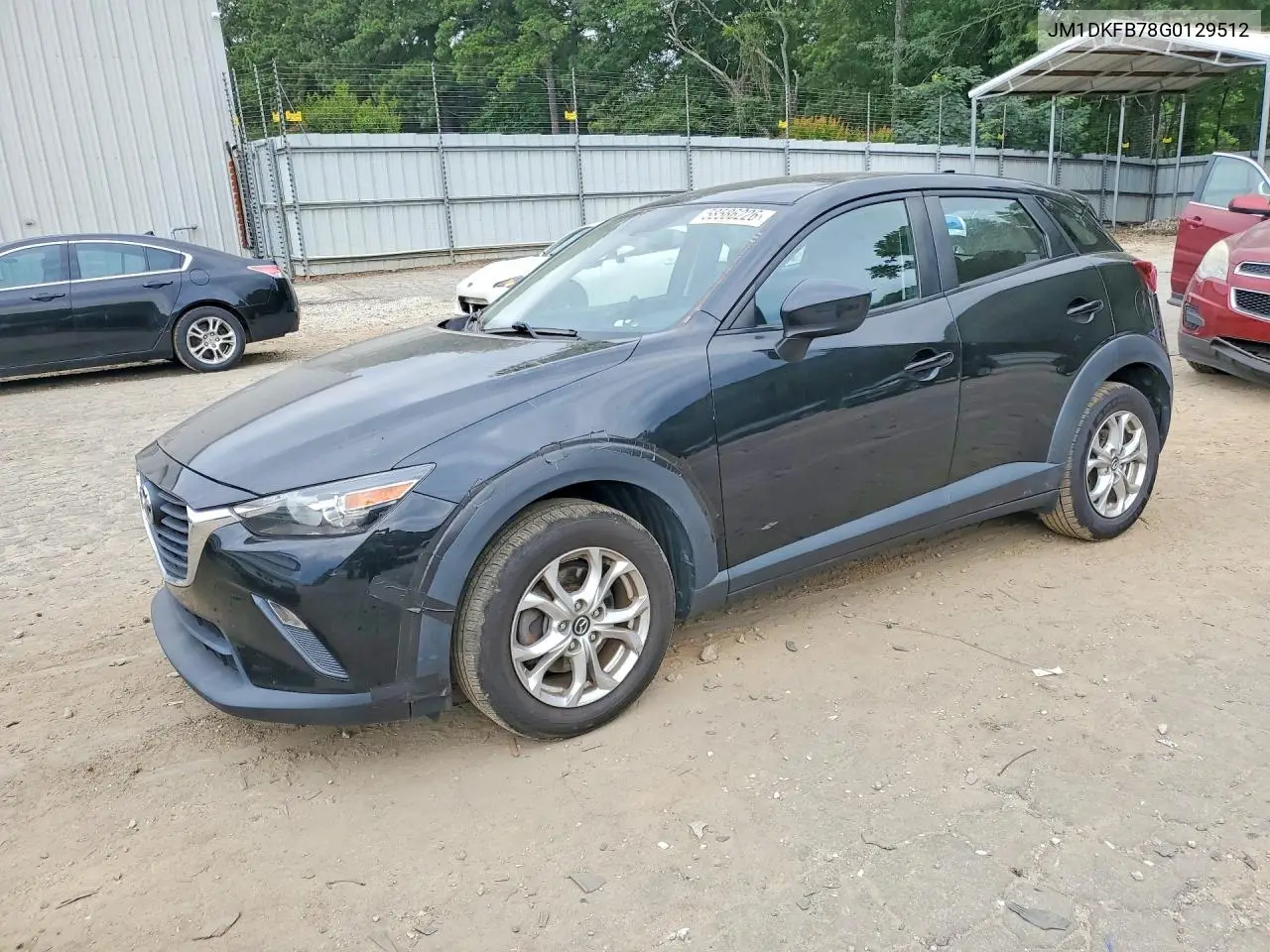 2016 Mazda Cx-3 Sport VIN: JM1DKFB78G0129512 Lot: 58586226