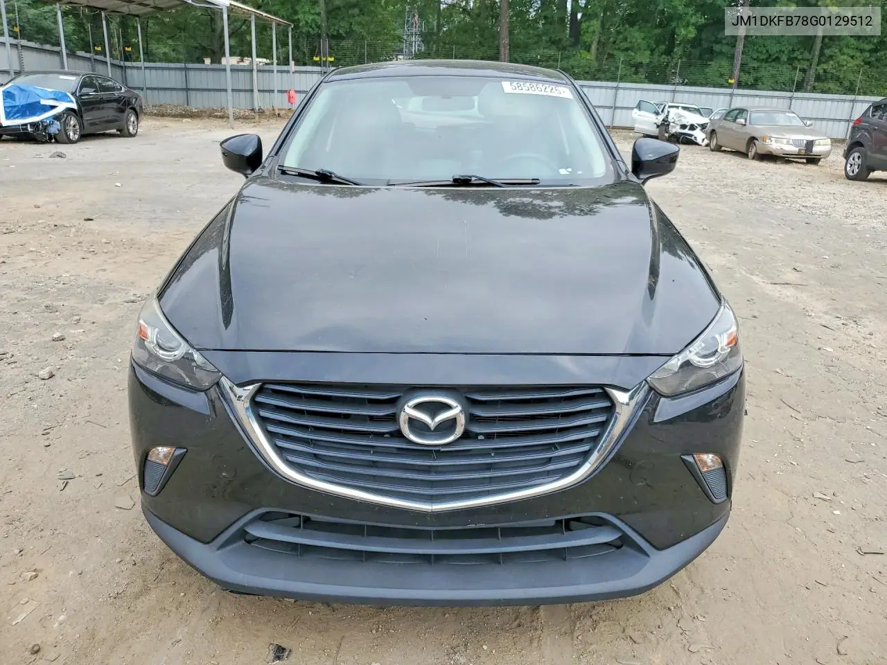 2016 Mazda Cx-3 Sport VIN: JM1DKFB78G0129512 Lot: 58586226
