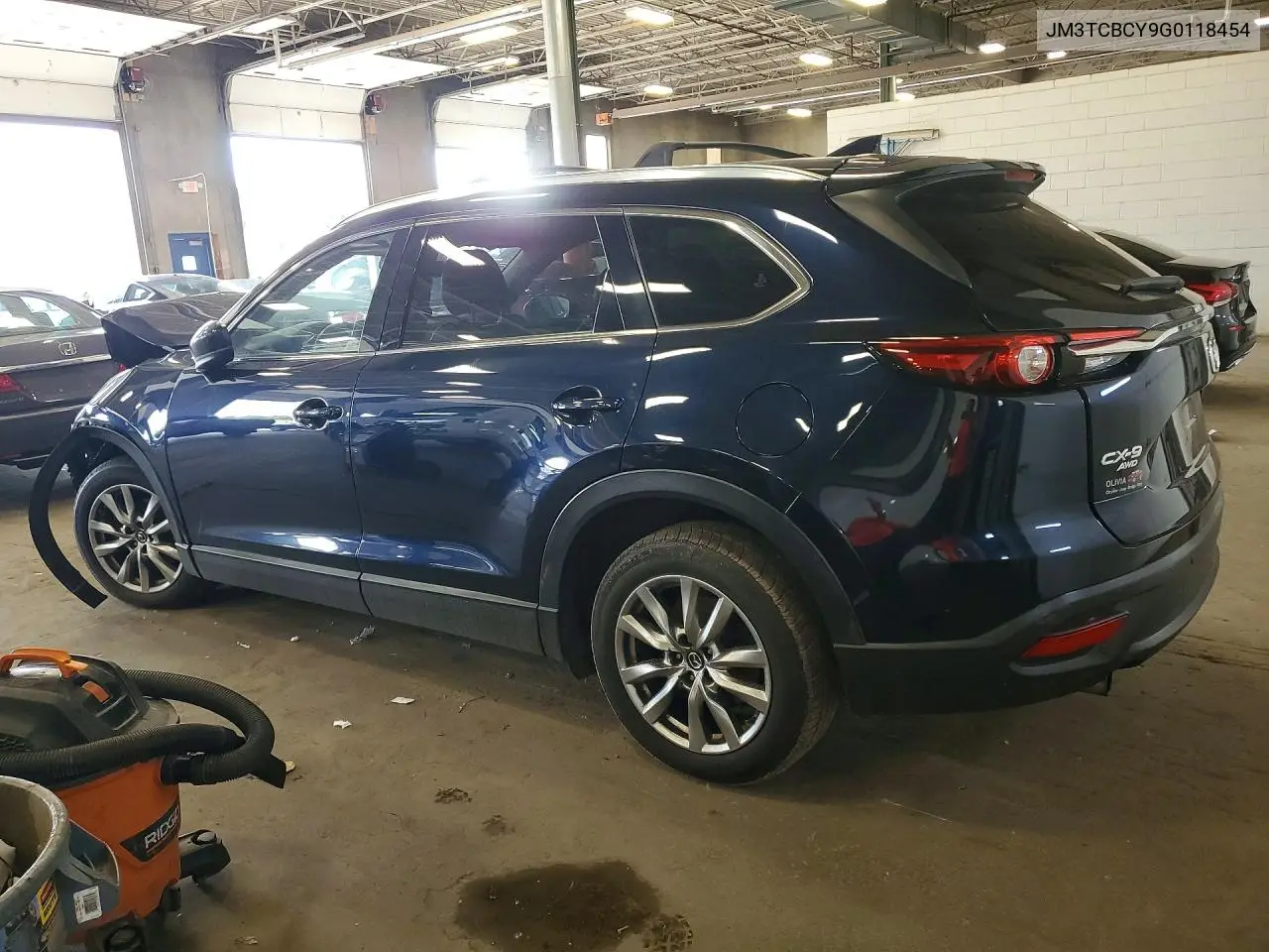2016 Mazda Cx-9 Touring VIN: JM3TCBCY9G0118454 Lot: 59050866