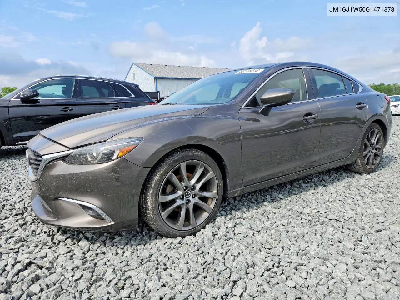 2016 Mazda 6 Grand Touring VIN: JM1GJ1W50G1471378 Lot: 60335016
