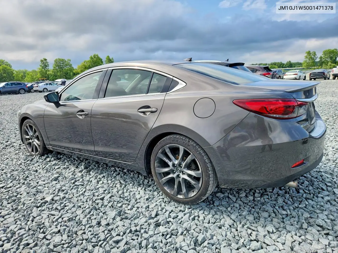 2016 Mazda 6 Grand Touring VIN: JM1GJ1W50G1471378 Lot: 60335016