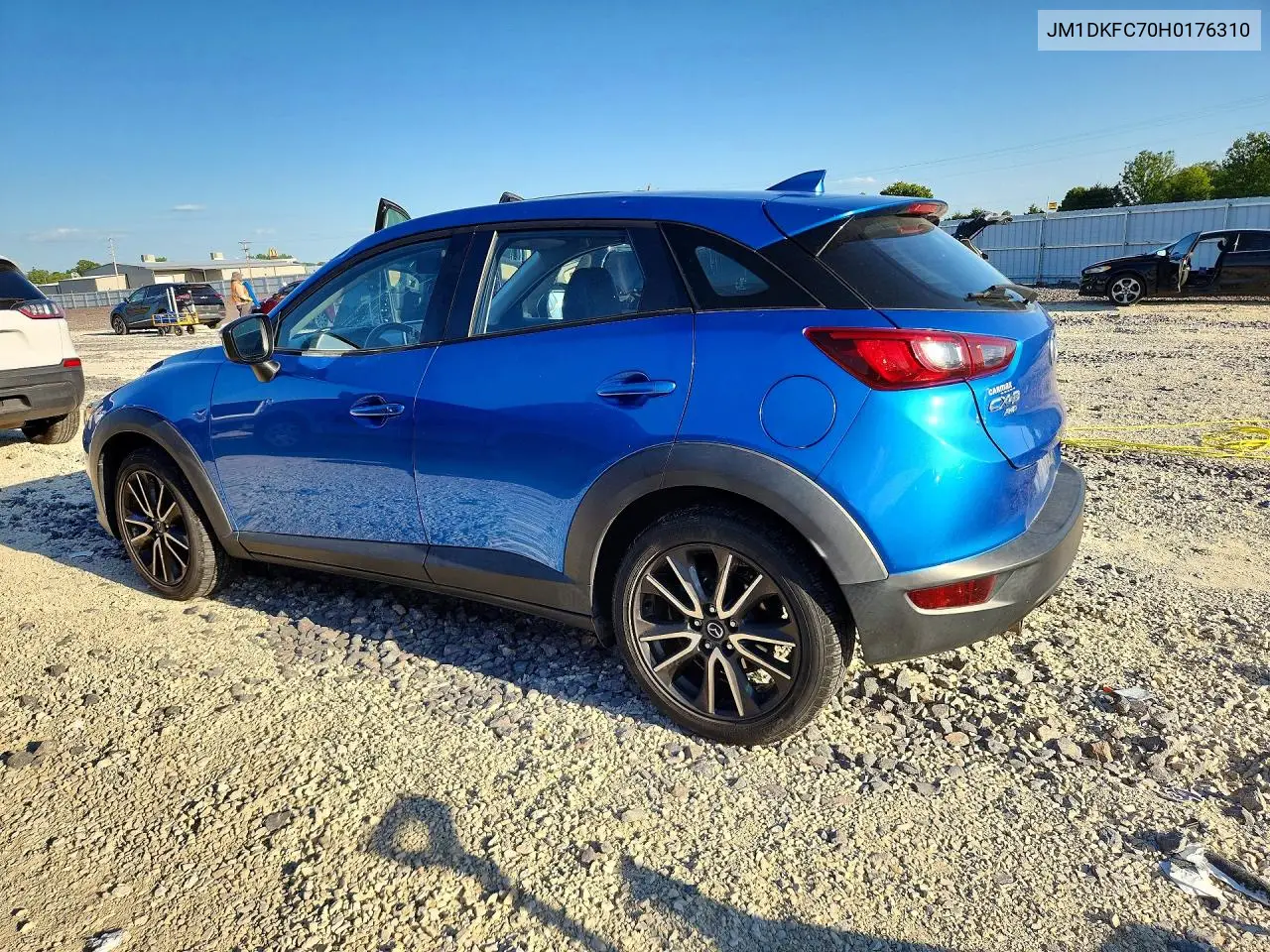 2017 Mazda Cx-3 Touring VIN: JM1DKFC70H0176310 Lot: 53090346
