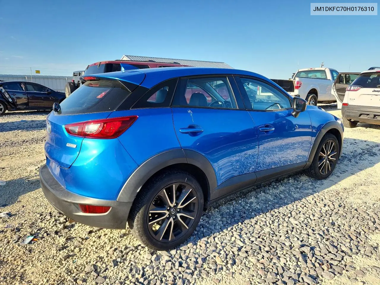 2017 Mazda Cx-3 Touring VIN: JM1DKFC70H0176310 Lot: 53090346