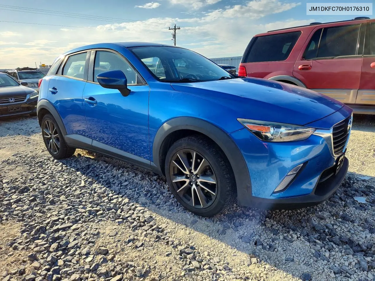 2017 Mazda Cx-3 Touring VIN: JM1DKFC70H0176310 Lot: 53090346