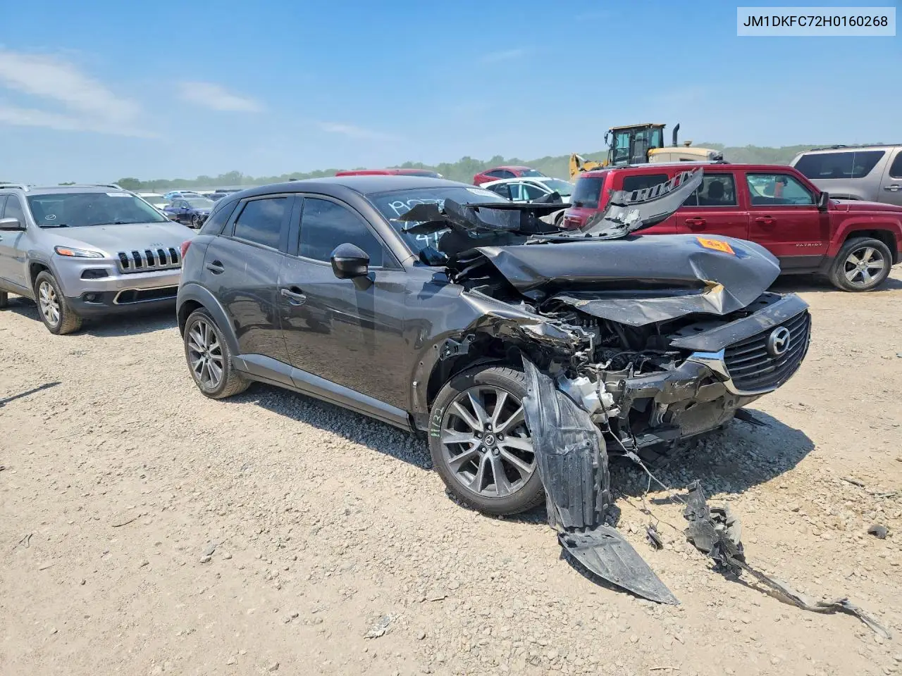 2017 Mazda Cx-3 Touring VIN: JM1DKFC72H0160268 Lot: 53606316