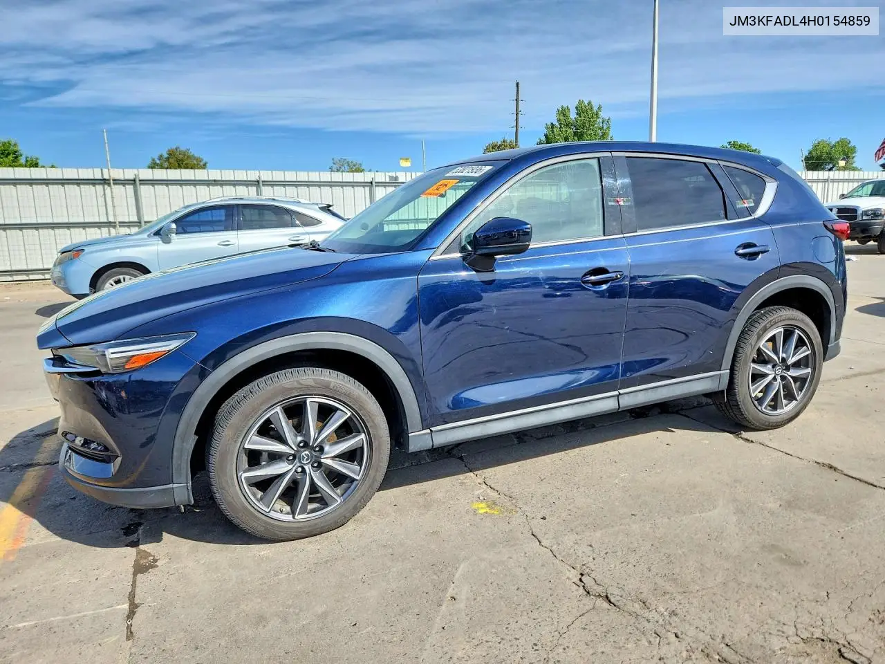 2017 Mazda Cx-5 Grand Touring VIN: JM3KFADL4H0154859 Lot: 53821936