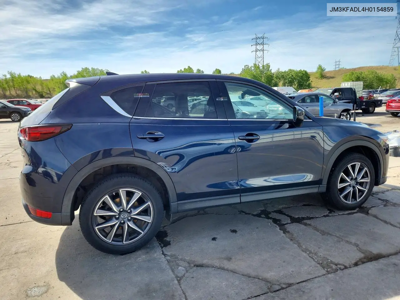 2017 Mazda Cx-5 Grand Touring VIN: JM3KFADL4H0154859 Lot: 53821936