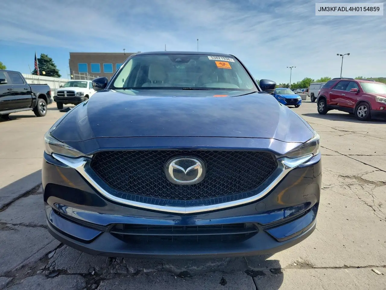 2017 Mazda Cx-5 Grand Touring VIN: JM3KFADL4H0154859 Lot: 53821936
