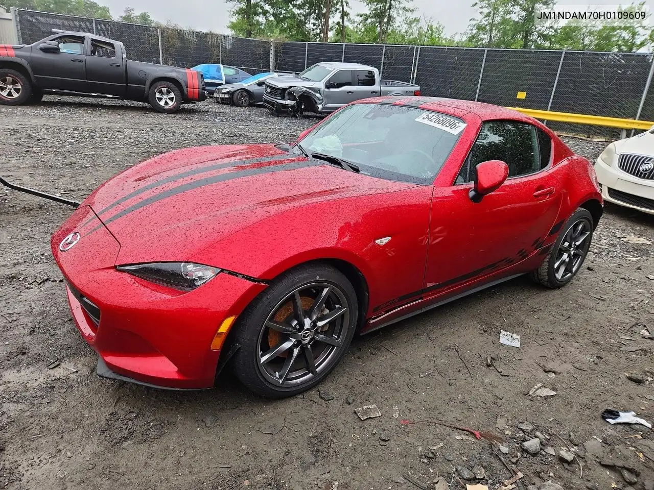 2017 Mazda Mx-5 Miata Grand Touring VIN: JM1NDAM70H0109609 Lot: 54268096