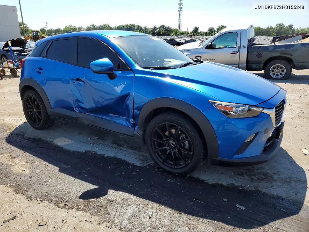2017 Mazda Cx-3 Sport VIN: JM1DKFB72H0155248 Lot: 55215816