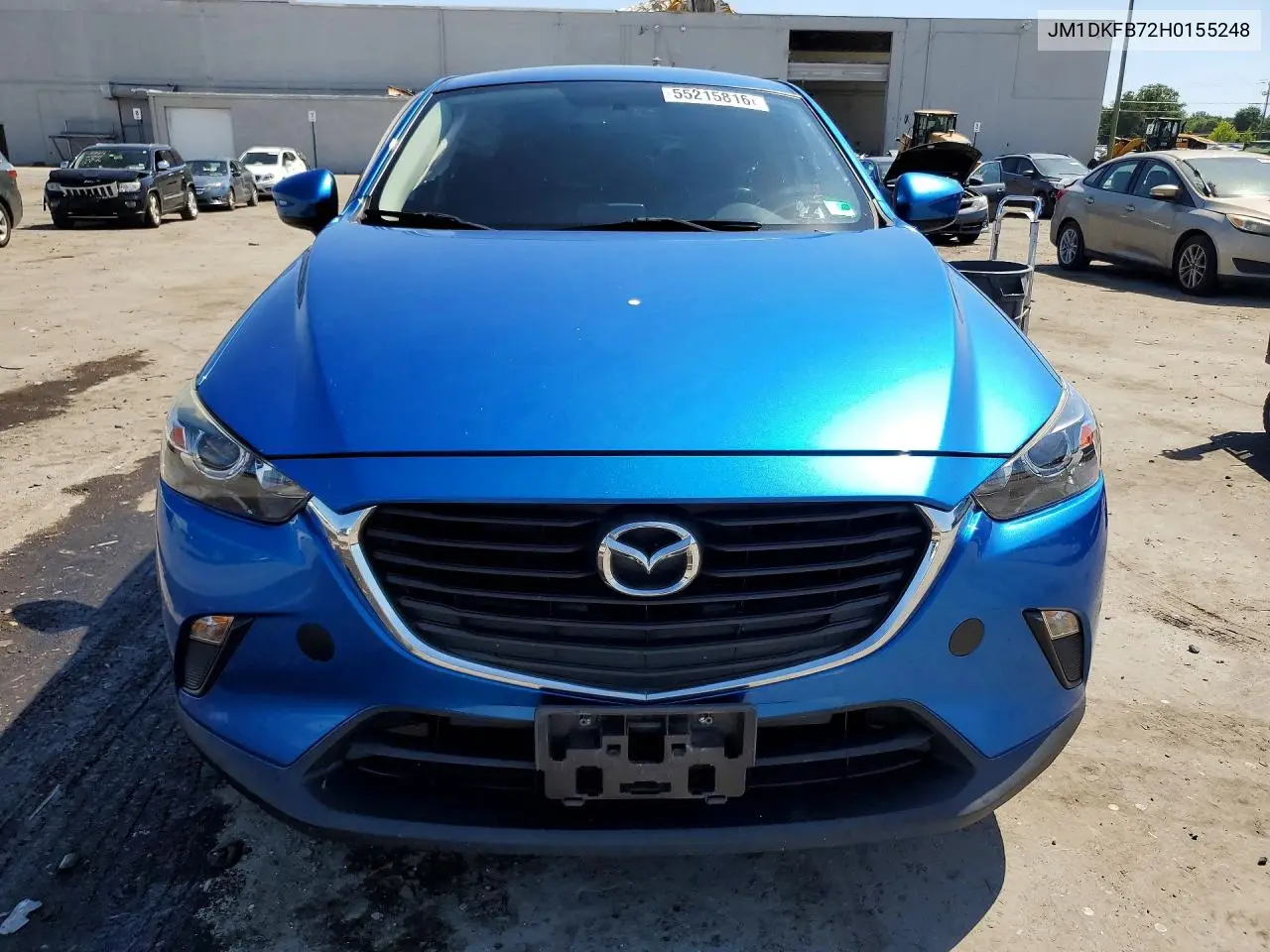 2017 Mazda Cx-3 Sport VIN: JM1DKFB72H0155248 Lot: 55215816