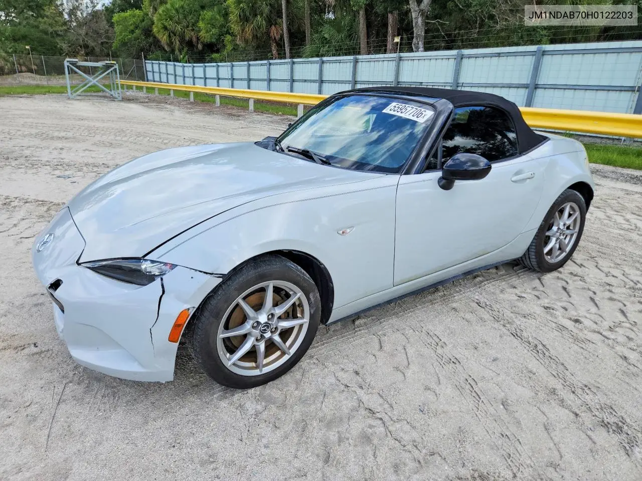 2017 Mazda Miata VIN: JM1NDAB70H0122203 Lot: 55957706