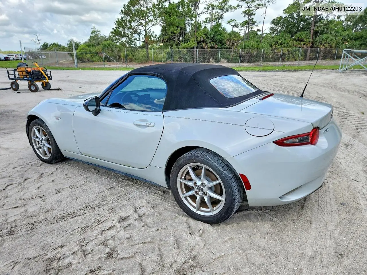 2017 Mazda Miata VIN: JM1NDAB70H0122203 Lot: 55957706