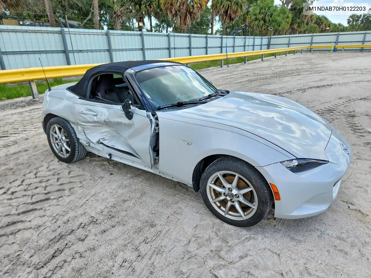 2017 Mazda Miata VIN: JM1NDAB70H0122203 Lot: 55957706