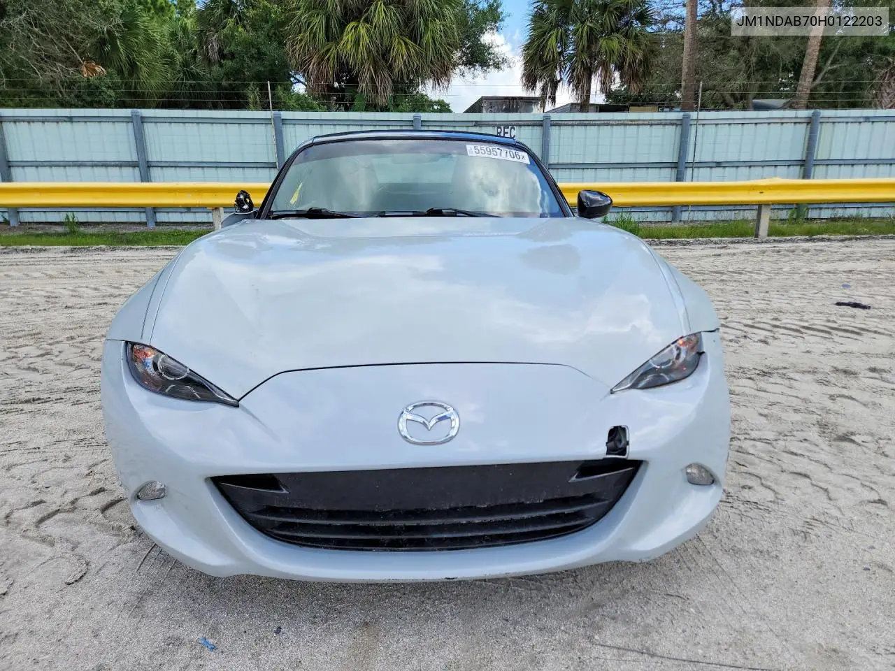 2017 Mazda Miata VIN: JM1NDAB70H0122203 Lot: 55957706