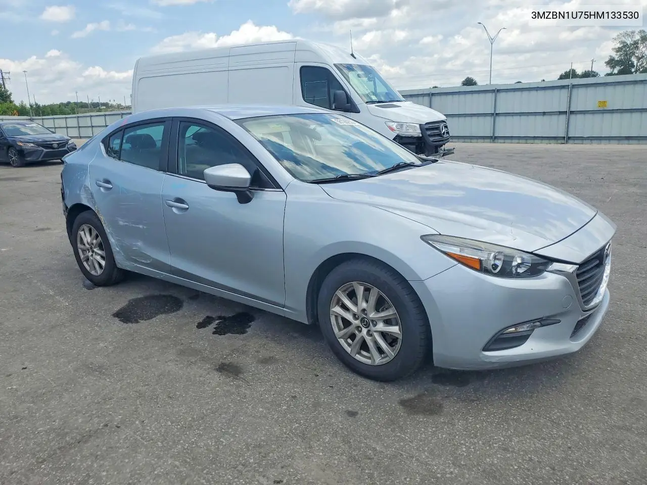 2017 Mazda 3 Sport VIN: 3MZBN1U75HM133530 Lot: 56128256
