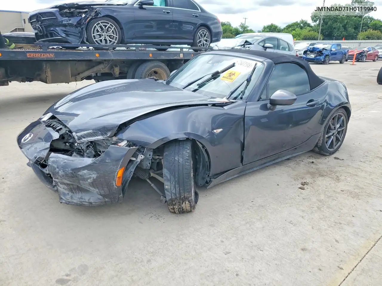 2017 Mazda Mx-5 Miata Grand Touring VIN: JM1NDAD71H0119940 Lot: 57507986