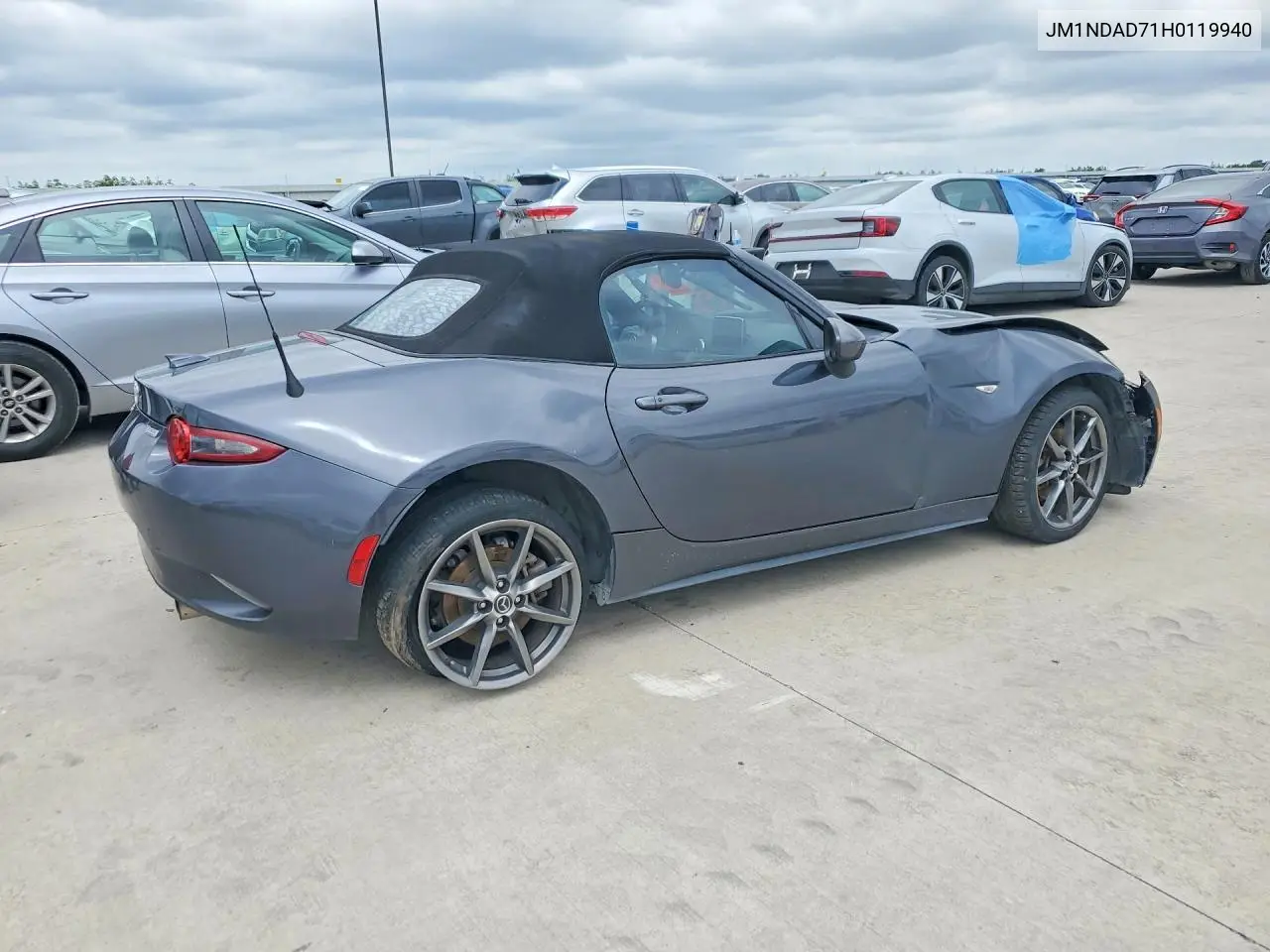 2017 Mazda Mx-5 Miata Grand Touring VIN: JM1NDAD71H0119940 Lot: 57507986