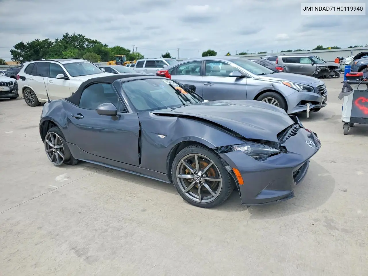 2017 Mazda Mx-5 Miata Grand Touring VIN: JM1NDAD71H0119940 Lot: 57507986