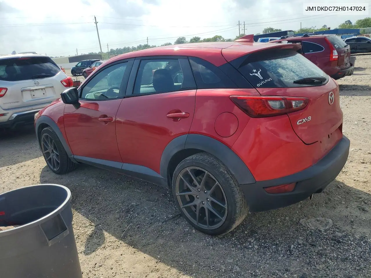 2017 Mazda Cx-3 Touring VIN: JM1DKDC72H0147024 Lot: 57726136
