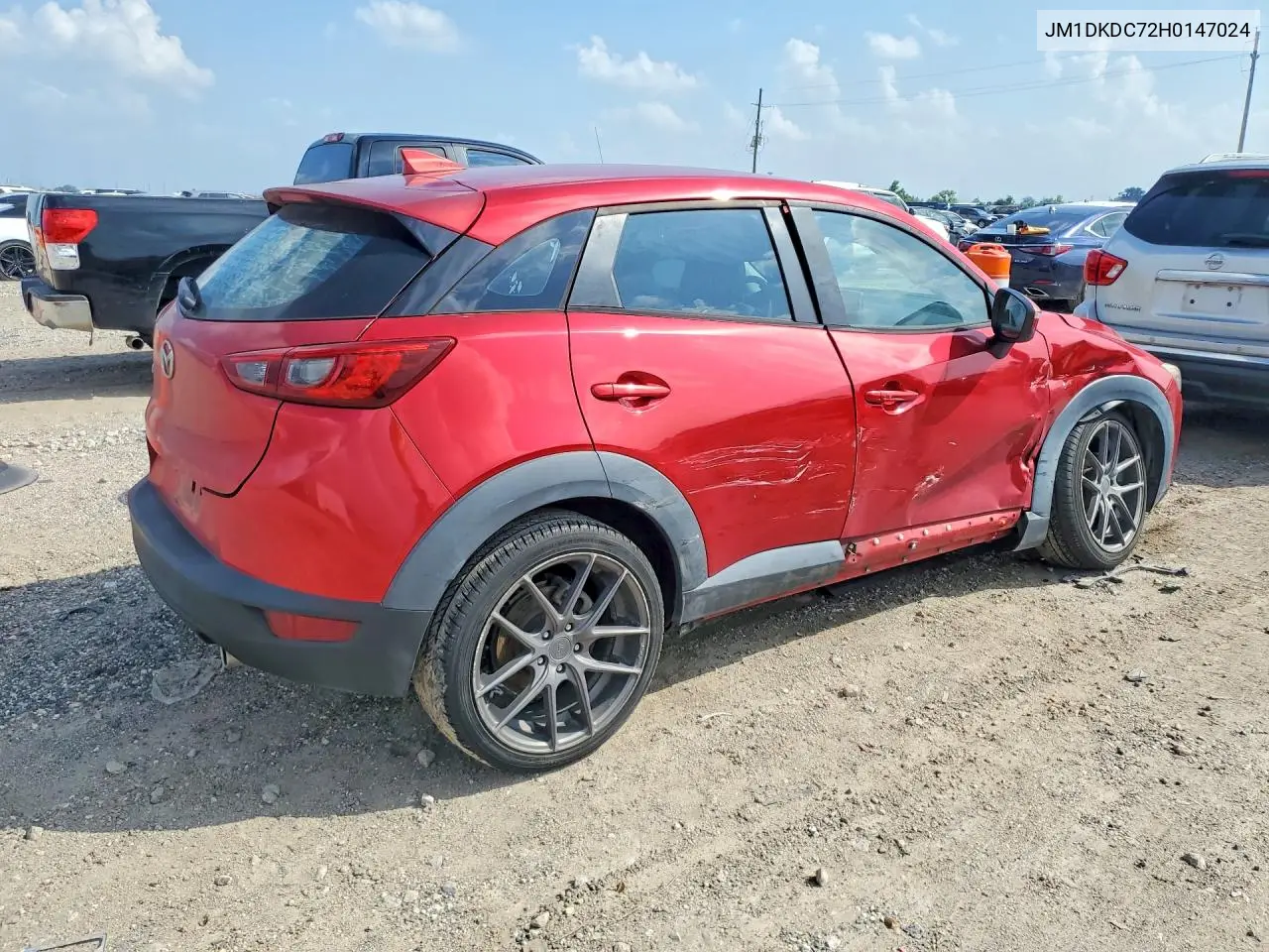 2017 Mazda Cx-3 Touring VIN: JM1DKDC72H0147024 Lot: 57726136