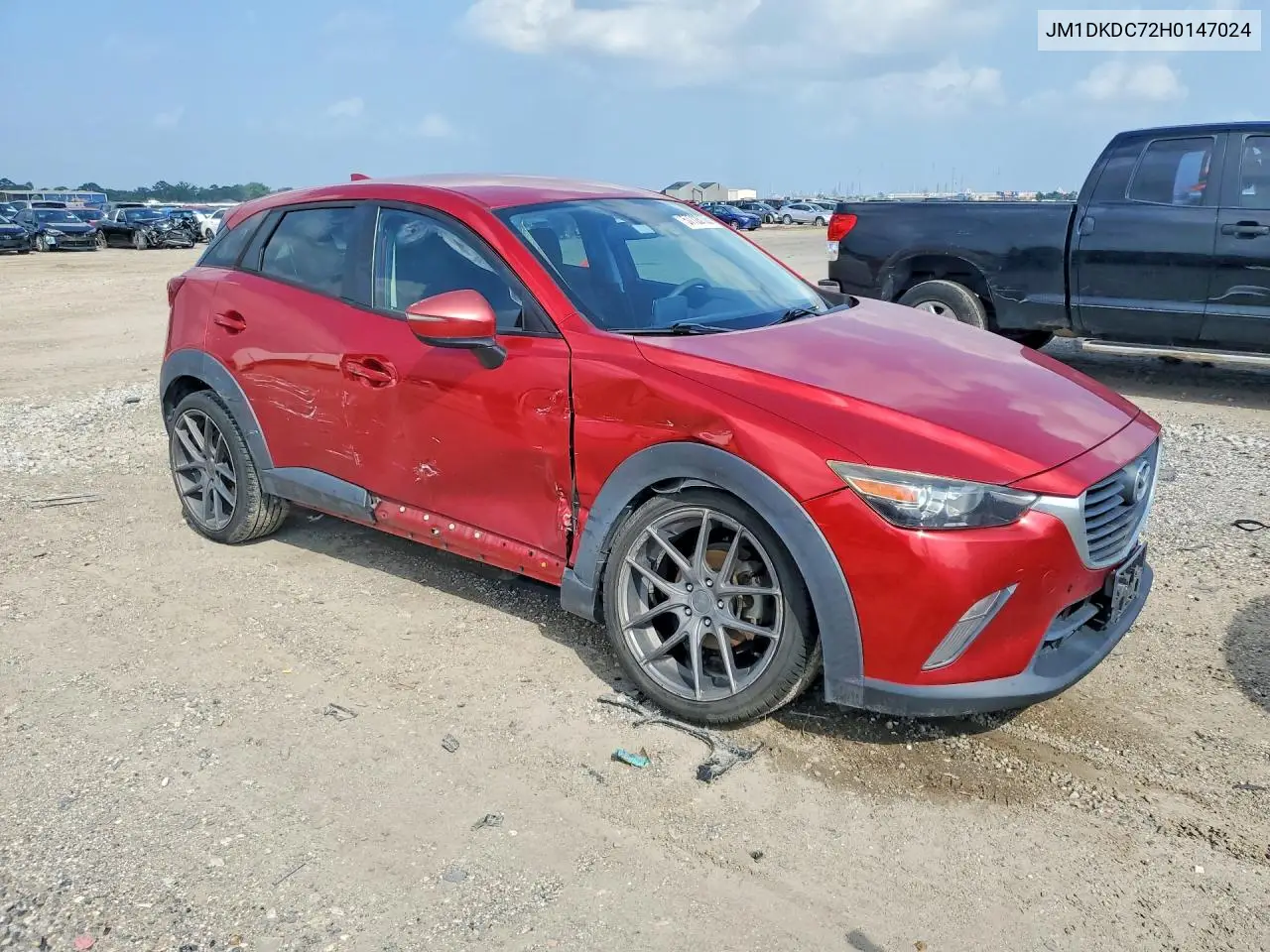 2017 Mazda Cx-3 Touring VIN: JM1DKDC72H0147024 Lot: 57726136