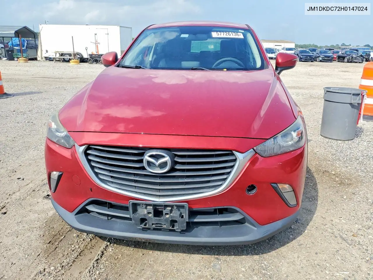2017 Mazda Cx-3 Touring VIN: JM1DKDC72H0147024 Lot: 57726136