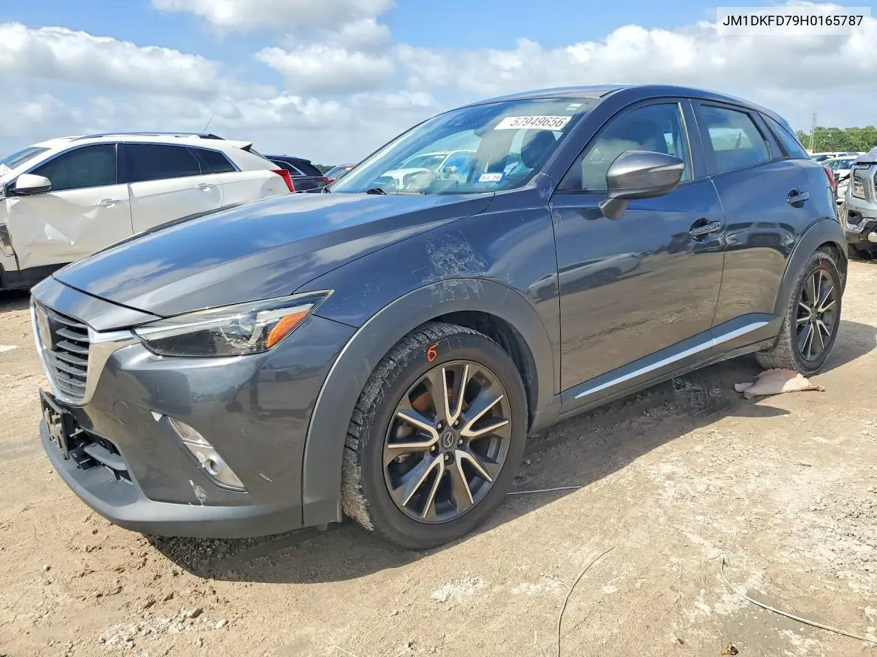 2017 Mazda Cx-3 Grand Touring VIN: JM1DKFD79H0165787 Lot: 57949656
