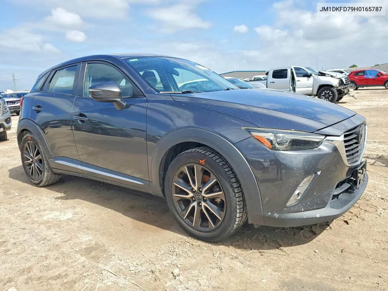2017 Mazda Cx-3 Grand Touring VIN: JM1DKFD79H0165787 Lot: 57949656