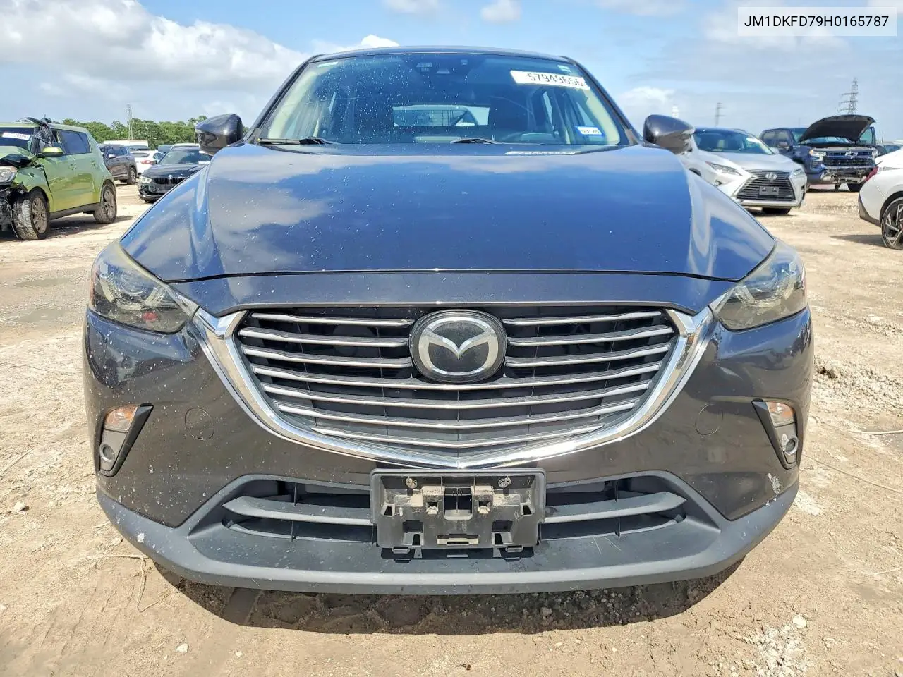 2017 Mazda Cx-3 Grand Touring VIN: JM1DKFD79H0165787 Lot: 57949656