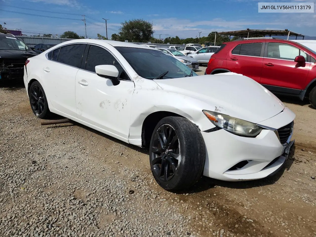 2017 Mazda 6 Touring VIN: JM1GL1V56H1113179 Lot: 58587386