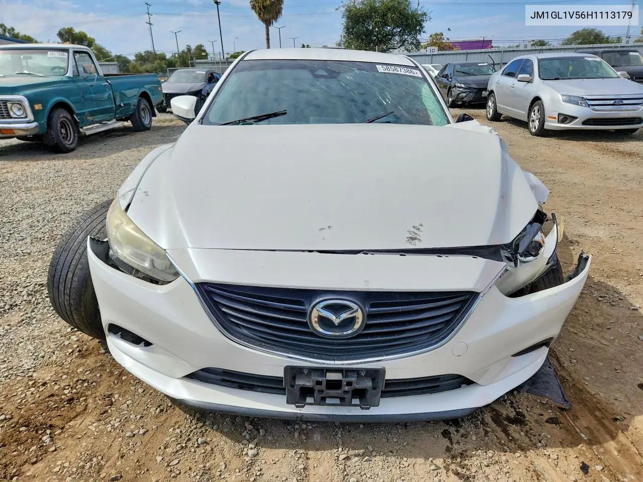 2017 Mazda 6 Touring VIN: JM1GL1V56H1113179 Lot: 58587386