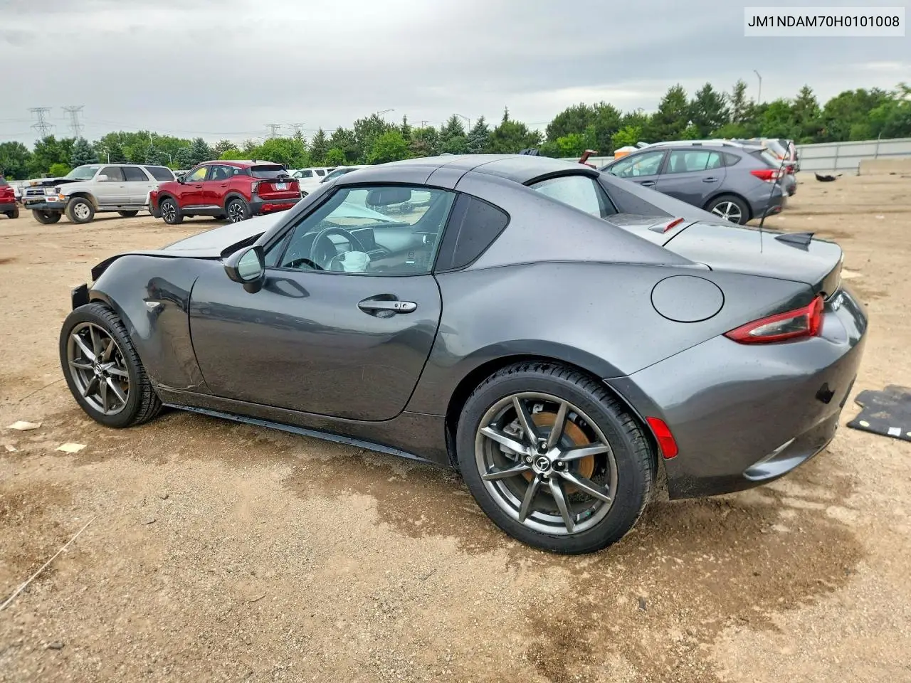 2017 Mazda Mx-5 Miata Grand Touring VIN: JM1NDAM70H0101008 Lot: 58615886