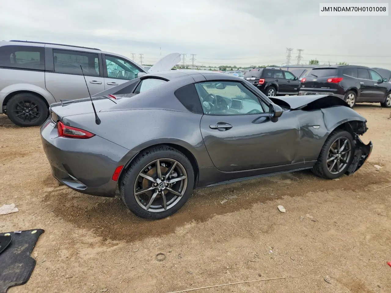 2017 Mazda Mx-5 Miata Grand Touring VIN: JM1NDAM70H0101008 Lot: 58615886