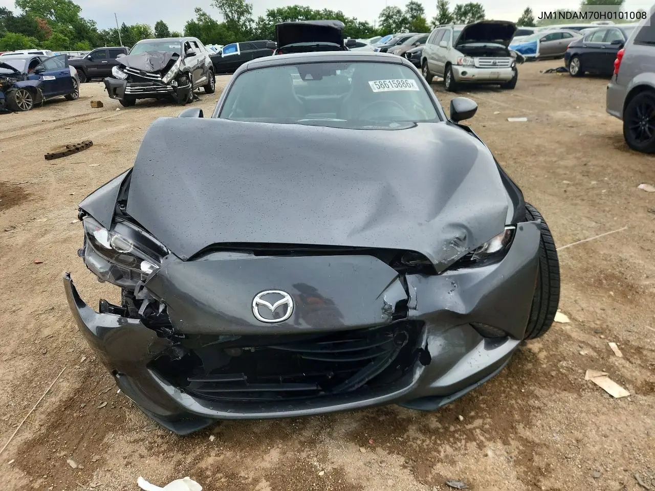 2017 Mazda Mx-5 Miata Grand Touring VIN: JM1NDAM70H0101008 Lot: 58615886