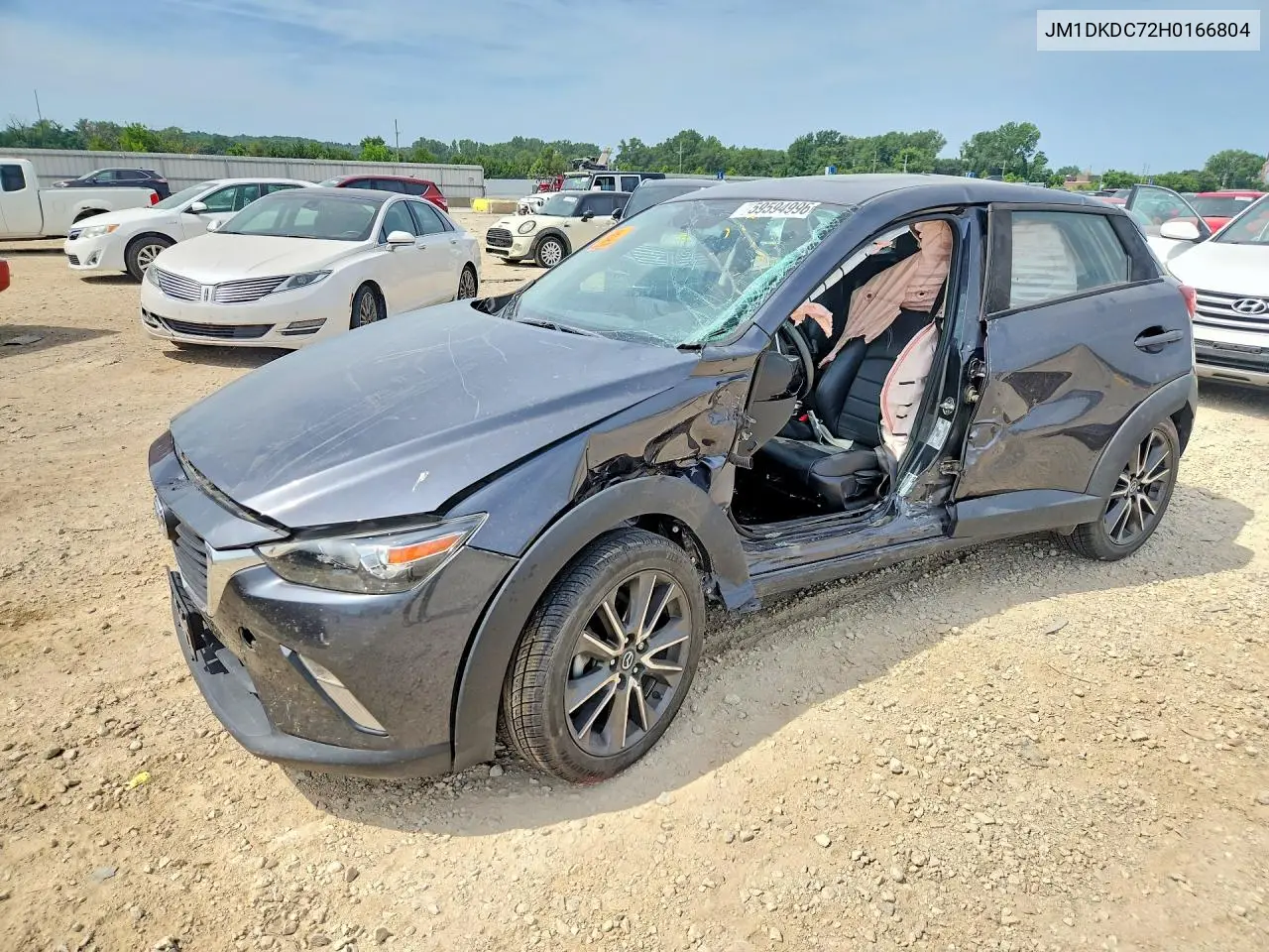 2017 Mazda Cx-3 Touring VIN: JM1DKDC72H0166804 Lot: 59594996