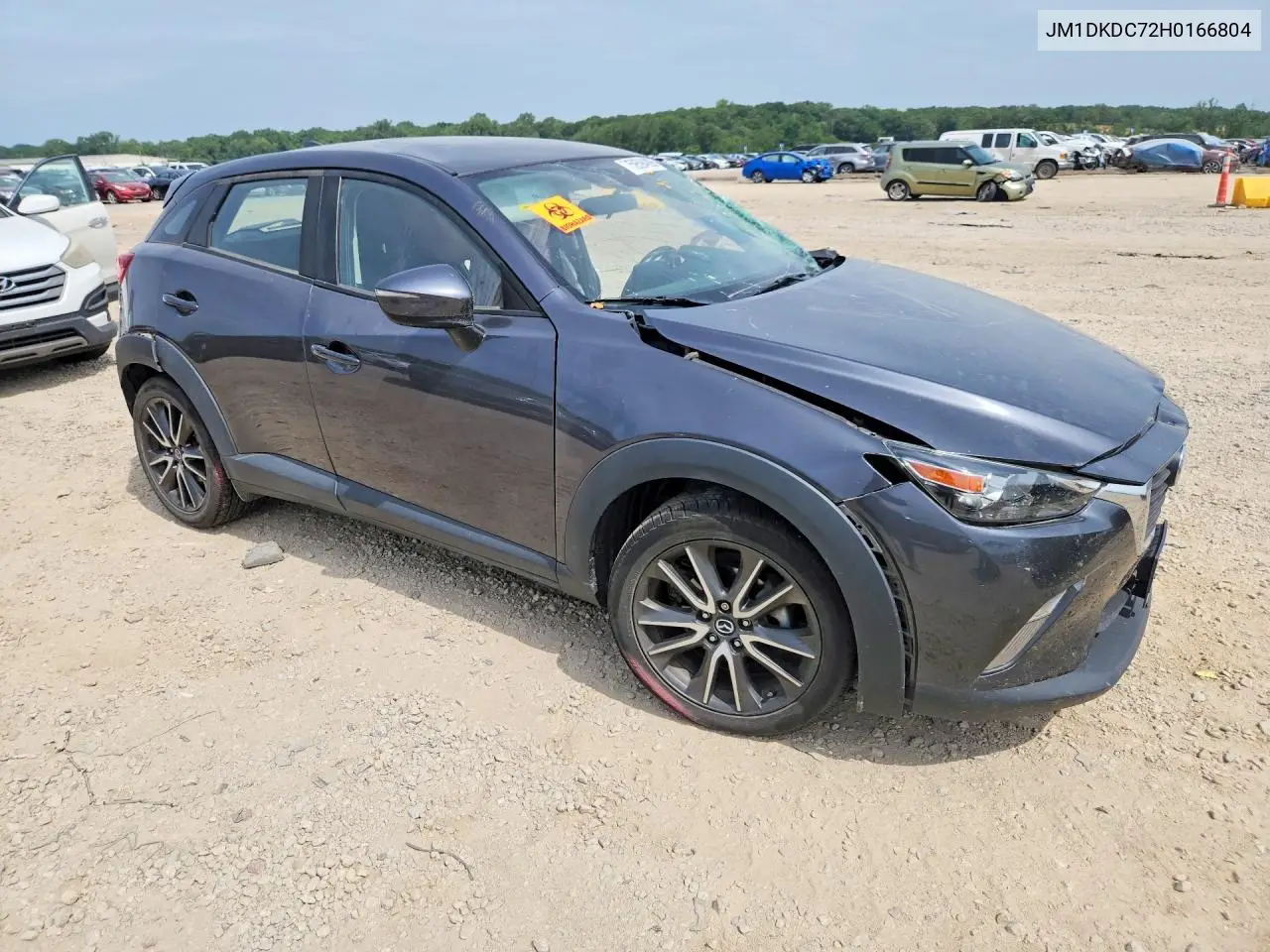 2017 Mazda Cx-3 Touring VIN: JM1DKDC72H0166804 Lot: 59594996