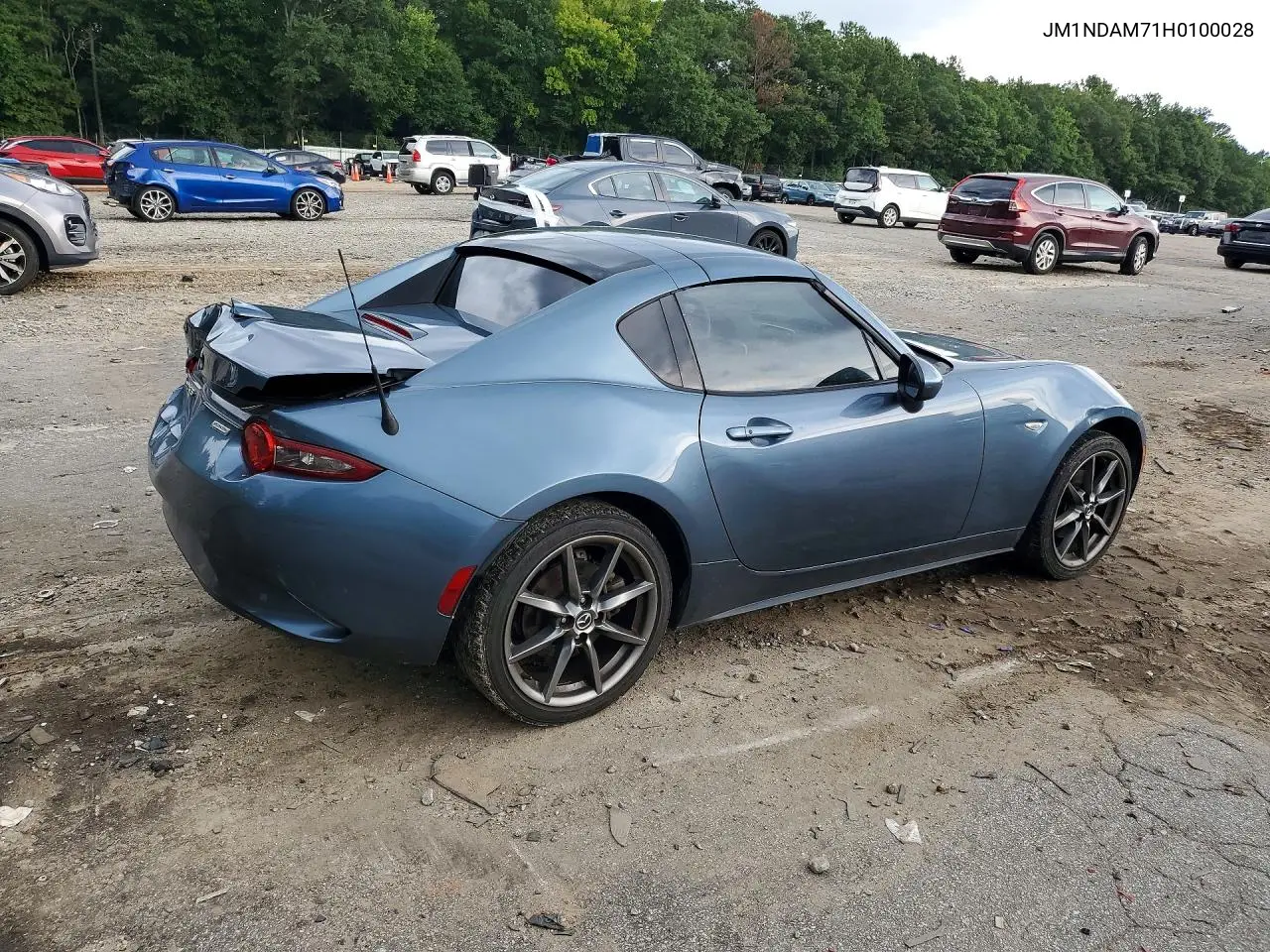 2017 Mazda Mx-5 Miata Grand Touring VIN: JM1NDAM71H0100028 Lot: 61292106