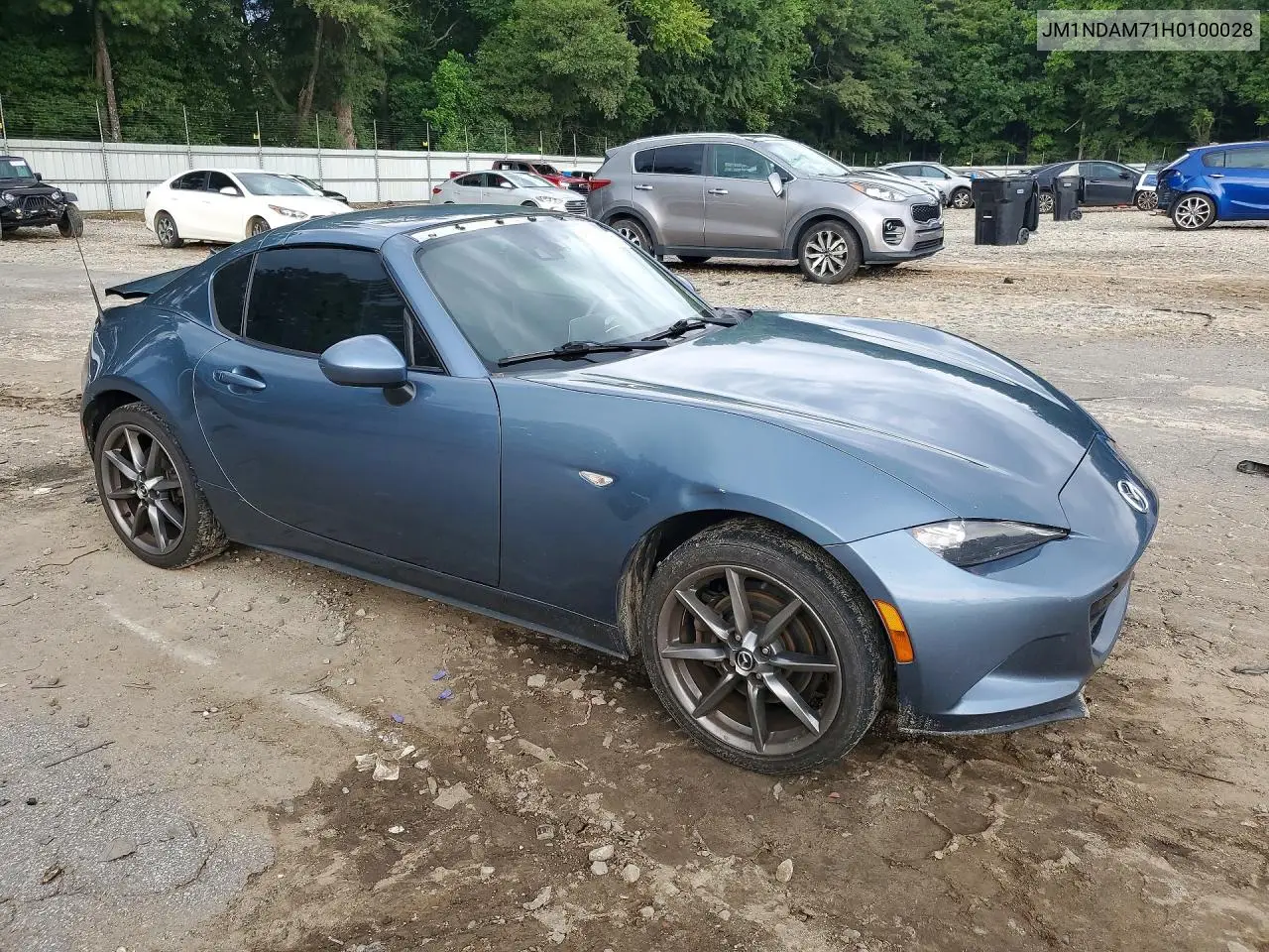 2017 Mazda Mx-5 Miata Grand Touring VIN: JM1NDAM71H0100028 Lot: 61292106