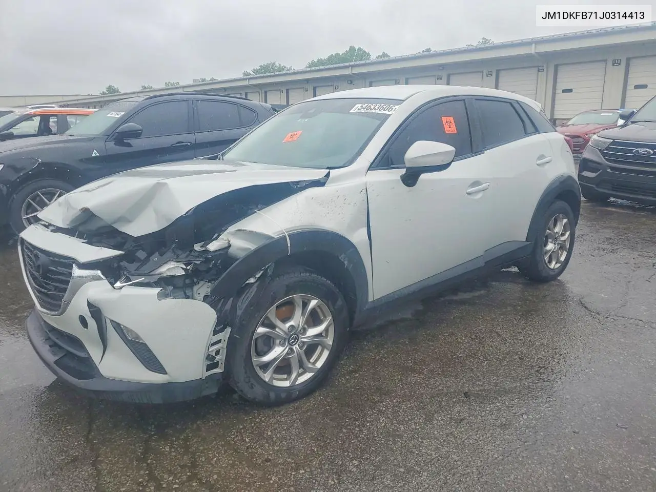 2018 Mazda Cx-3 Sport VIN: JM1DKFB71J0314413 Lot: 54633606