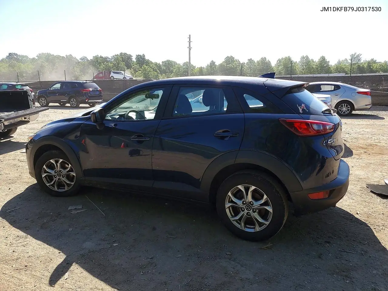2018 Mazda Cx-3 Sport VIN: JM1DKFB79J0317530 Lot: 55672866