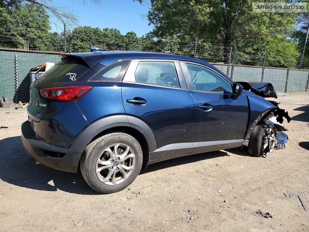 2018 Mazda Cx-3 Sport VIN: JM1DKFB79J0317530 Lot: 55672866