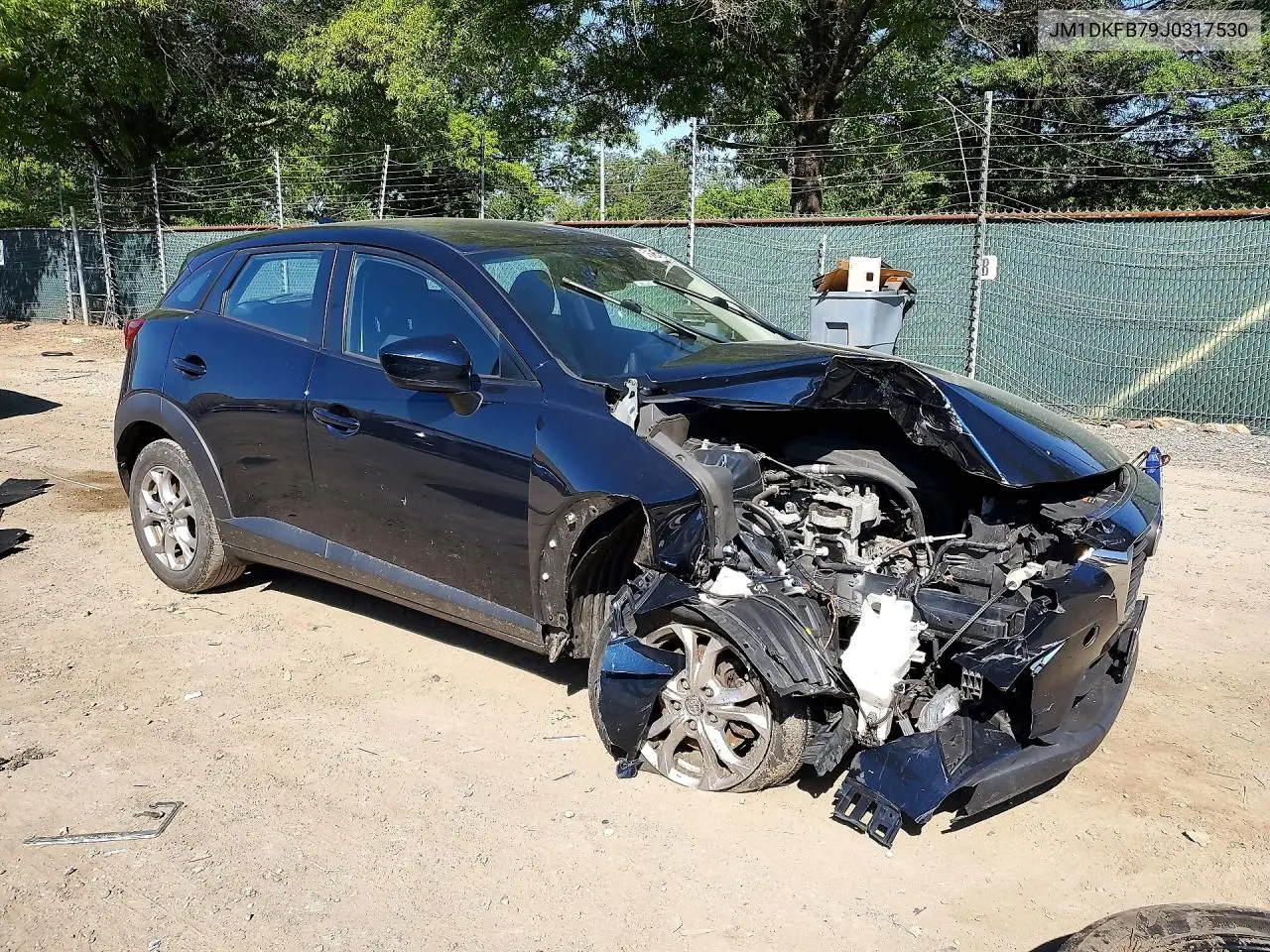 2018 Mazda Cx-3 Sport VIN: JM1DKFB79J0317530 Lot: 55672866