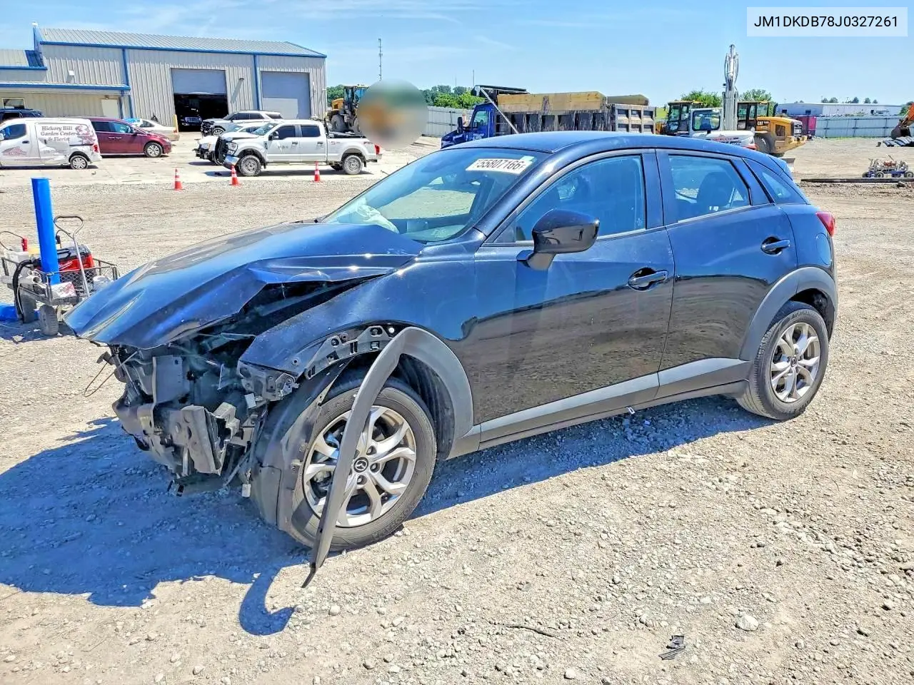 2018 Mazda Cx-3 Sport VIN: JM1DKDB78J0327261 Lot: 55807166