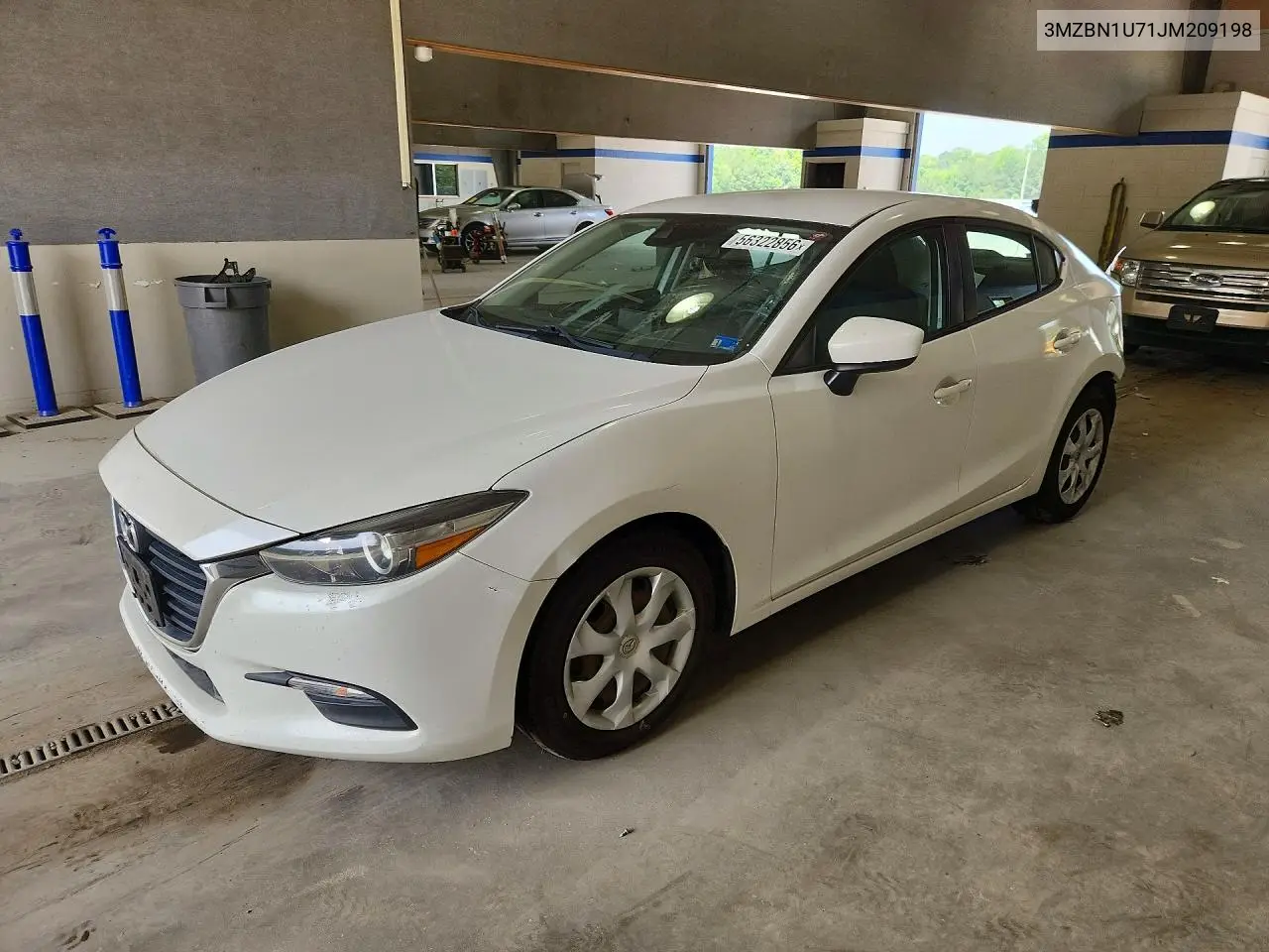 2018 Mazda 3 Sport VIN: 3MZBN1U71JM209198 Lot: 56322856