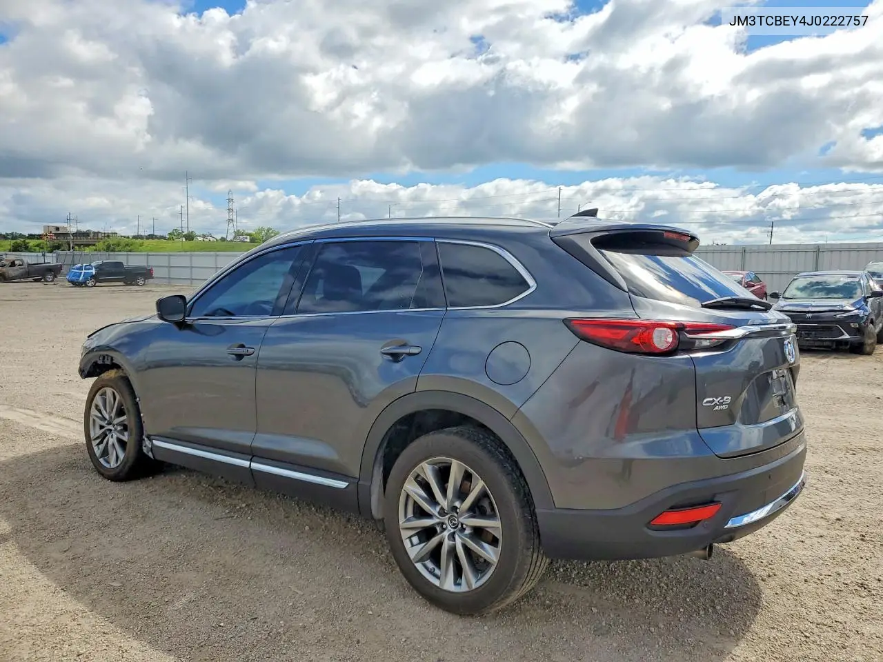 2018 Mazda Cx-9 Signature VIN: JM3TCBEY4J0222757 Lot: 56717116