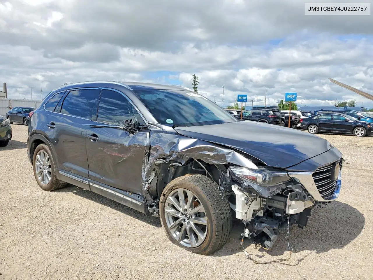 2018 Mazda Cx-9 Signature VIN: JM3TCBEY4J0222757 Lot: 56717116