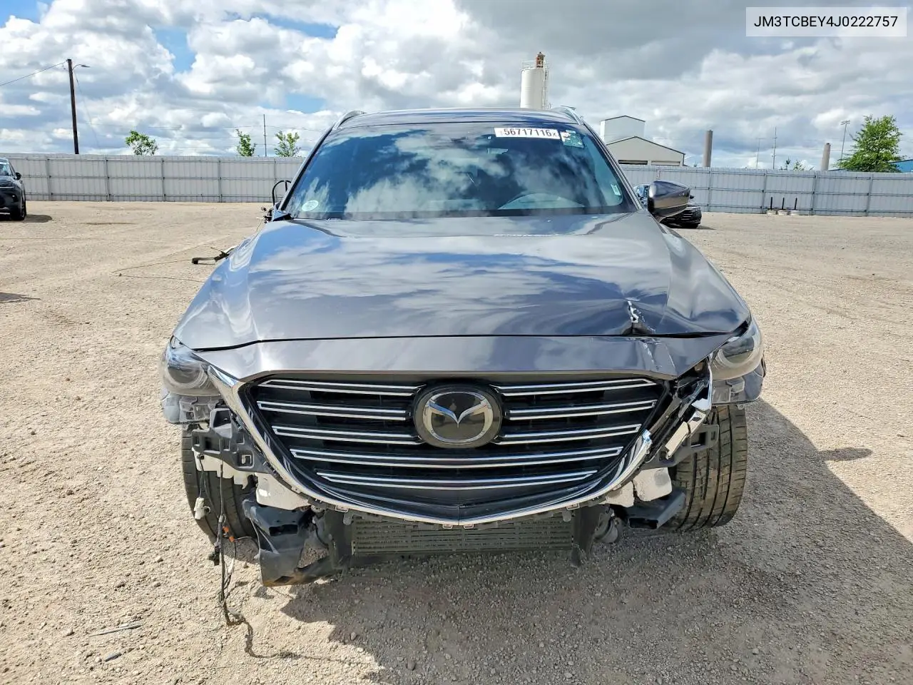 2018 Mazda Cx-9 Signature VIN: JM3TCBEY4J0222757 Lot: 56717116